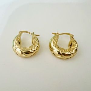 Gold vermeil earrings